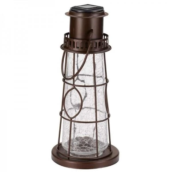 Lantaarn Vuurtoren Solar Met Grondhaak 5 Lantaarn Vuurtoren Solar Met Grondhaak - Afbeelding 3