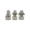 Monniken 'horen, Zien En Zwijgen' - Fiberclay - Set Van 3 Stuks -Esschert Design Verkoopwinkel 1596182162 1 600