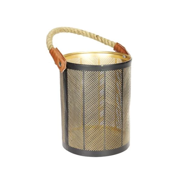 Lantaarn Visgraatmotief - 30 × 20 Cm 3 Lantaarn Visgraatmotief - 30 × 20 Cm