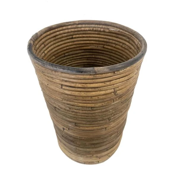 Koobo Vaas Rotan - Ø 20 × 30 Cm 4 Koobo Vaas Rotan - Ø 20 × 30 Cm - Afbeelding 2