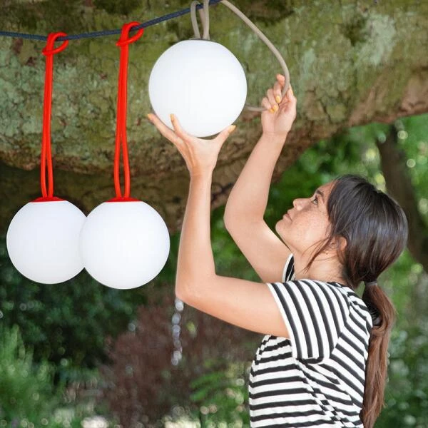 Buitenlamp Fatboy® Bolleke - LED Draadloos Taupe 4 Buitenlamp Fatboy® Bolleke - LED Draadloos Taupe - Afbeelding 2