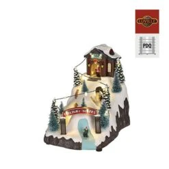 Kerstdorp Skiberg - 24 × 16 × 22 Cm 7 Kerstdorp Skiberg - 24 × 16 × 22 Cm -Esschert Design Verkoopwinkel 1634295428 1 600