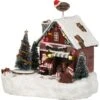 Kersttafereel Santa's Office - 20 × 16 × 21 Cm -Esschert Design Verkoopwinkel 1634652148 1 600