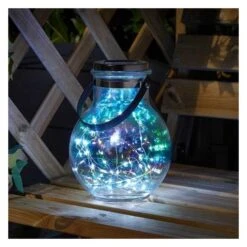 Lantaarn Firefly Opal - Ø 16 × 22 Cm