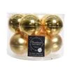 Kerstballen Glas Ø 6 Cm - Licht Goud - Set Van 10 Stuks -Esschert Design Verkoopwinkel 1660216067 1 600