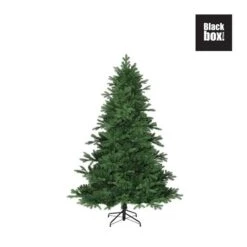 Kerstboom Kunststof Brampton Black Box - 185 Cm