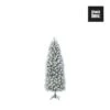 Kunststof Kerstboom Chandler Slim Frosted Black Box - 155 Cm -Esschert Design Verkoopwinkel 1662378154 1 600
