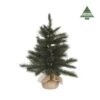 Forest Frosted Kerstboom W-burlap - Ø 45 × 60 Cm