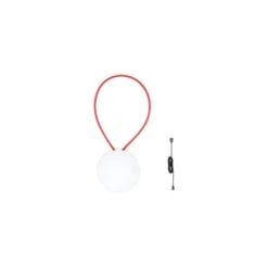 Buitenlamp Fatboy® Bolleke - LED Draadloos Rood -Esschert Design Verkoopwinkel buitenlamp fatboy bolleke draadloos rood 1614347147 4 600