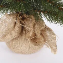 Forest Frosted Kerstboom W-burlap - Ø 45 × 60 Cm -Esschert Design Verkoopwinkel forest frosted kerstboom 45 x 60 cm 1663234730 4 600