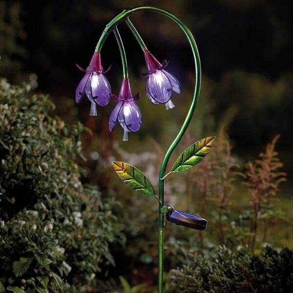 Fuchsia Als Solar Tuinlamp 3 Fuchsia Als Solar Tuinlamp
