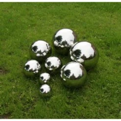 Heksenbollen Inox - Set Van 8 Stuks 9 Heksenbollen Inox - Set Van 8 Stuks -Esschert Design Verkoopwinkel heksenbollen inox 1502350380 1 600