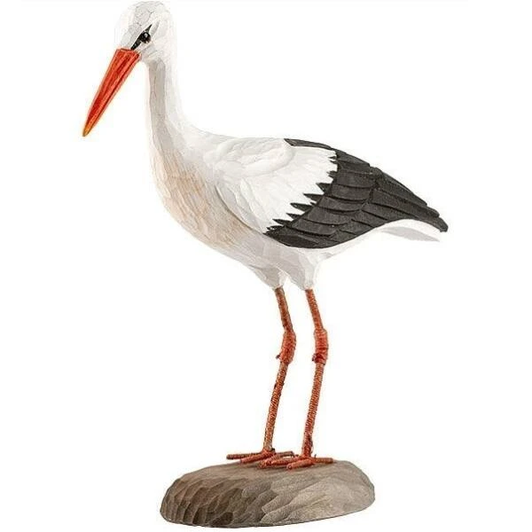 Houten Vogel - Ooievaar 3 Houten Vogel - Ooievaar