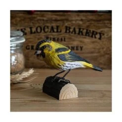 Sijsje In Lindenhout - Handgemaakt -Esschert Design Verkoopwinkel houten sijsje 1609222282 1 600