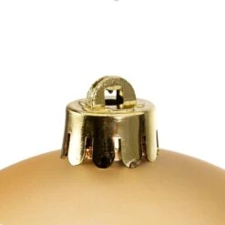 Kerstbal Ø 8 Cm - Licht Goud - Set Van 6 Stuks -Esschert Design Verkoopwinkel kerstbal 8 cm licht goud 1638451469 3 600