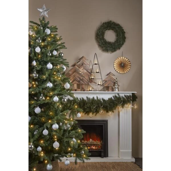 Kerstboom Kunststof Brampton Black Box - 155 Cm 4 Kerstboom Kunststof Brampton Black Box - 155 Cm - Afbeelding 2