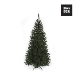 Kerstboom Kunststof Kingston Black Box - 215 Cm