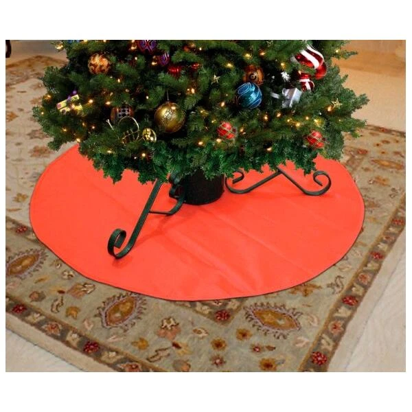 Kerstboommat Groen/rood 4 Kerstboommat Groen/rood - Afbeelding 2