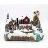 Verlicht Kerstdorp Met Molen - 37 × 25 × 30,5 Cm -Esschert Design Verkoopwinkel kerstdorp met molen 1665138400 1 600