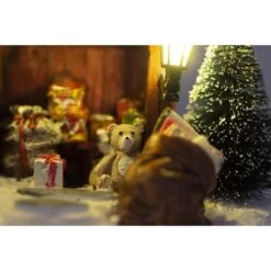 Kersttafereel Santa's Office - 20 × 16 × 21 Cm -Esschert Design Verkoopwinkel kersttafereel santas office 1635933176 1 600