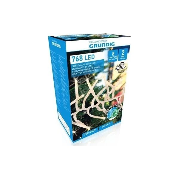 Kerstverlichting Wit Licht - 768 Leds 3 Kerstverlichting Wit Licht - 768 Leds