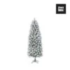 Kunststof Kerstboom Chandler Slim Frosted Black Box - 185 Cm -Esschert Design Verkoopwinkel kunststof kerstboom slim frosted 185 cm 1662380843 1 600