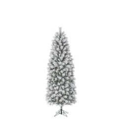 Kunststof Kerstboom Chandler Slim Frosted Black Box - 185 Cm -Esschert Design Verkoopwinkel kunststof kerstboom slim frosted 185 cm 1662380845 4 600