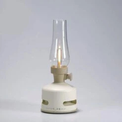 MoriMori Retrolamp Met Speaker - Parelwit