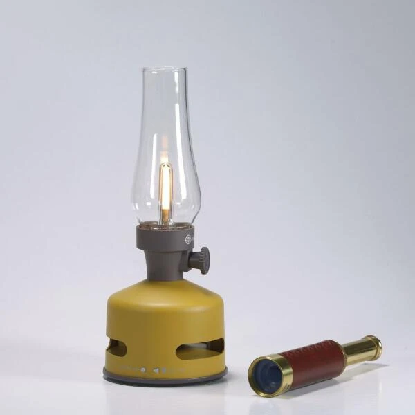 MoriMori Retrolamp Met Speaker - Maïsgeel 5 MoriMori Retrolamp Met Speaker - Maïsgeel - Afbeelding 3