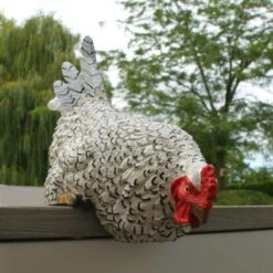 Nieuwsgierige Kip Tuinbeeld -Esschert Design Verkoopwinkel nieuwsgierige tafelkip 1568377840 5 600