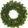 Norton Kerstkrans Groen Met Led Verlichting - Ø 60 Cm -Esschert Design Verkoopwinkel norton kerstkrans met verlichting 60 cm 1601024664 1 600