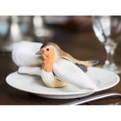 Servetring Roodborstje In Lindenhout - Handgemaakt -Esschert Design Verkoopwinkel servetring roodborstje 1537387292 1 600