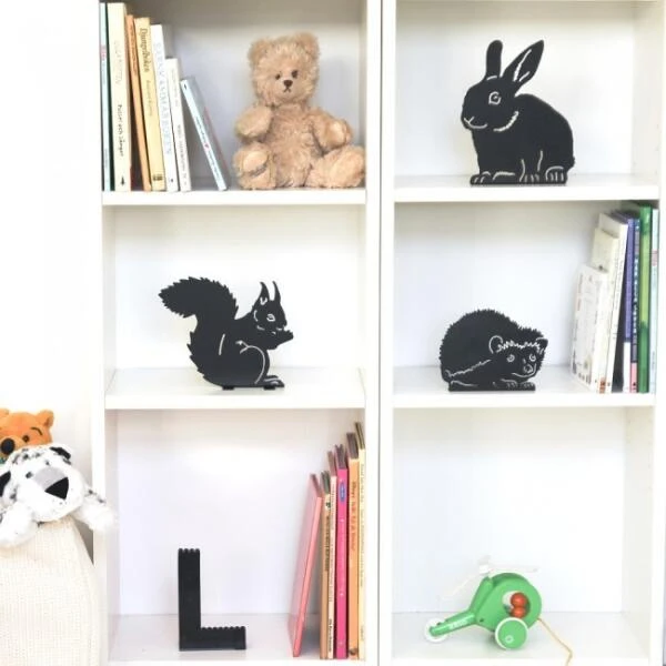 Silhouet Etende Eekhoorn - Decoratief 5 Silhouet Etende Eekhoorn - Decoratief - Afbeelding 3