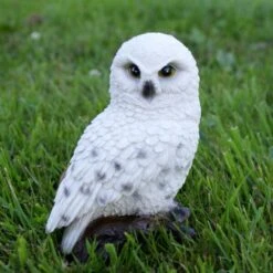 Sneeuwuil Op Stam -Esschert Design Verkoopwinkel sneeuwuil op stam levensecht 1529656170 1 600