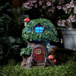 Toverhuisje Elfin Oak - Solar -Esschert Design Verkoopwinkel toverhuisje elfin oak solar 1535552017 3 600