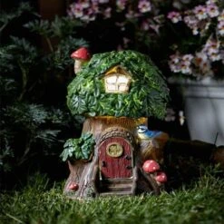 Toverhuisje Elfin Oak - Solar -Esschert Design Verkoopwinkel toverhuisje elfin oak solar 1535552025 1 600