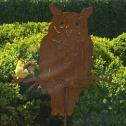 Uil Op Stang - Decoroest 13 Uil Op Stang - Decoroest -Esschert Design Verkoopwinkel uil op stang 1541680669 2 600