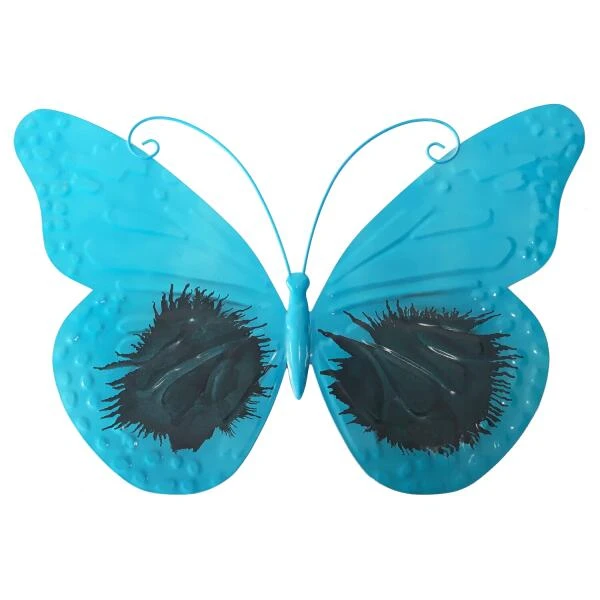Vlinder Muurdecoratie - Metaal 54 × 36 Cm 3 Vlinder Muurdecoratie - Metaal 54 × 36 Cm