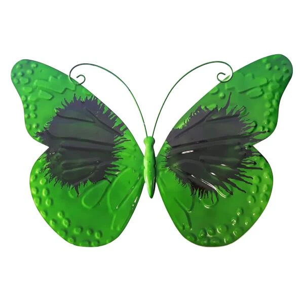 Vlinder Muurdecoratie - Metaal 54 × 36 Cm 4 Vlinder Muurdecoratie - Metaal 54 × 36 Cm - Afbeelding 2