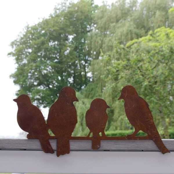 Vogels Op Een Rij - Decoroest 3 Vogels Op Een Rij - Decoroest