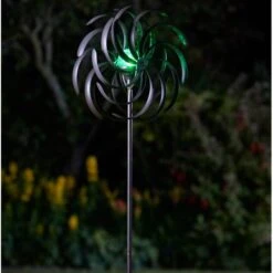 Windspinner Spiro Dubbel - Solar -Esschert Design Verkoopwinkel windspinner spiro dubbel solar 1492524822 4 600