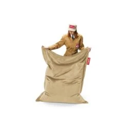 Zitzak Fatboy® Original Indoor Slim Recycled Velvet - 155 X 120 Cm Camelkleurig -Esschert Design Verkoopwinkel zitzak fatboy indoor slim velvet camel 1614941023 3 600